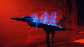 The F-16 Looks Positively Space-Aged in this Aerodynamics Test